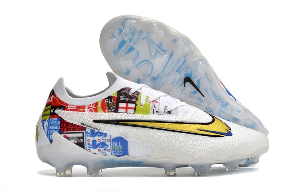 Scarpe Calcio Nike Phantom GX FG Bianco Oro