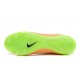 Nuove SCARPE NIKE HyperVenom Phantom II FG Pelle Canvas Nero Volt