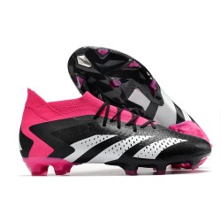 adidas Predator Accuracy.1 FG Nero Core Bianco Rosa Shock Team