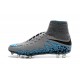 2016 Scarpe Nike HyperVenom Phantom II FG - Uomo - Blu Grigio Nero