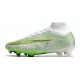 Nike Zoom Mercurial Superfly IX Elite Fg Bianco Verde