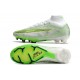 Nike Zoom Mercurial Superfly IX Elite Fg Bianco Verde