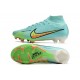 Nike Air Zoom Mercurial Superfly 9 Elite Fg Blu Giallo