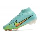 Nike Air Zoom Mercurial Superfly 9 Elite Fg Blu Giallo