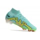 Nike Air Zoom Mercurial Superfly 9 Elite Fg Blu Giallo