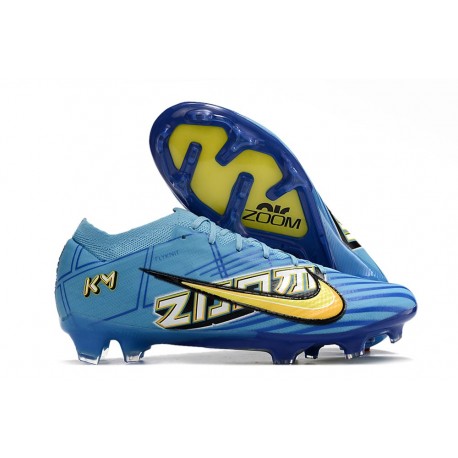 Nike Air Zoom Mercurial Vapor 15 Elite FG Blu Giallo