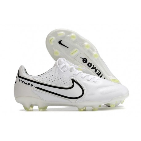 Nike Tiempo Legend 9 Elite FG Canguro Blanc Noir