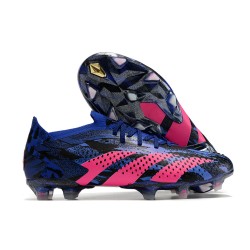 Scarpe adidas Predator Accuracy.1 L FG PP Blu Lucido Magenta Real Team Nero Core