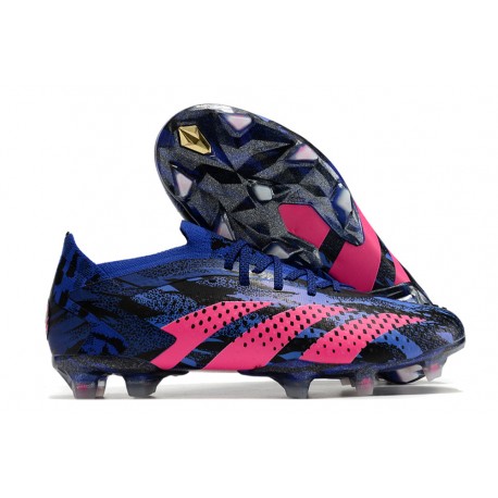 Scarpe adidas Predator Accuracy.1 L FG PP Blu Lucido Magenta Real Team Nero Core