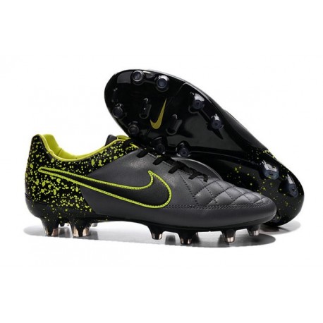 Nike Scarpe da Calcio Tiempo Legend V FG Antracide Nero Volt