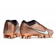 Nike Air Zoom Mercurial Vapor 15 Elite AG Mbappé Cobre Metálico Blanco Negro
