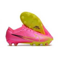 Nike Air Zoom Mercurial Vapor 15 Elite AG Rosa Amarillo