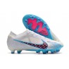 Nike Air Zoom Mercurial Vapor 15 Elite AG Blanco Azul