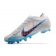 Nike Air Zoom Mercurial Vapor 15 Elite AG Blanco Azul