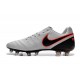 2016 Scarpa da calcio per terreni duri Nike Tiempo Legend VI - Uomo Bianco Nero Arancione
