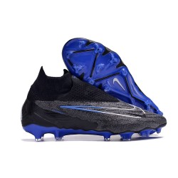 Nike Phantom GX DF FG Link Nero Cromo Hyper Royal