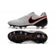2016 Scarpa da calcio per terreni duri Nike Tiempo Legend VI - Uomo Bianco Nero Arancione