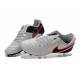2016 Scarpa da calcio per terreni duri Nike Tiempo Legend VI - Uomo Bianco Nero Arancione