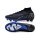 Nike Zoom Mercurial Superfly 9 Elite AG Nero Cromo Hyper Royal