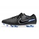 Nike Tiempo Legend X Elite FG Scarpe Calcio Nero Cromo Hyper Royal