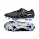 Nike Tiempo Legend X Elite FG Scarpe Calcio Nero Cromo Hyper Royal