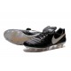 Nuove Scarpe Calcio Nike Tiempo Genio Leather FG Nero Bianco Oro