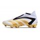 Scarpe adidas Predator Accuracy+ FG Bianco Oro Nero