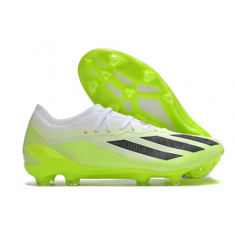 Adidas X Crazyfast Messi.1 FG Bianco Nero Core Limone Lucido