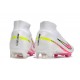 Nike Air Zoom Mercurial Superfly 9 Elite FG Bianco Rosa