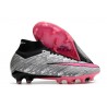 Nike Air Zoom Mercurial Superfly 9 Elite FG Rosa Argento Nero