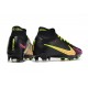 Nike Air Zoom Mercurial Superfly 9 Elite FG Nero Rosa Giallo