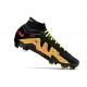 Nike Air Zoom Mercurial Superfly 9 Elite FG Nero Rosa Giallo