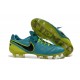 2016 Scarpa da calcio per terreni duri Nike Tiempo Legend VI - Uomo Nero Bianco Volt