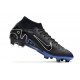 Nike Zoom Mercurial Superfly IX Elite FG Nero Cromo Hyper Royal