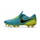 2016 Scarpa da calcio per terreni duri Nike Tiempo Legend VI - Uomo Nero Bianco Volt