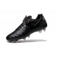 Nuove Scarpe Calcio Nike Tiempo Genio Leather FG tutto Nero