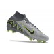 Nike Zoom Mercurial Superfly IX Elite FG Grigio Nero Verde