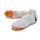 Scarpe da Calcio Nike Phantom Luna Elite FG Bianco Nero Arancione Total