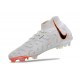 Scarpe da Calcio Nike Phantom Luna Elite FG Bianco Nero Arancione Total