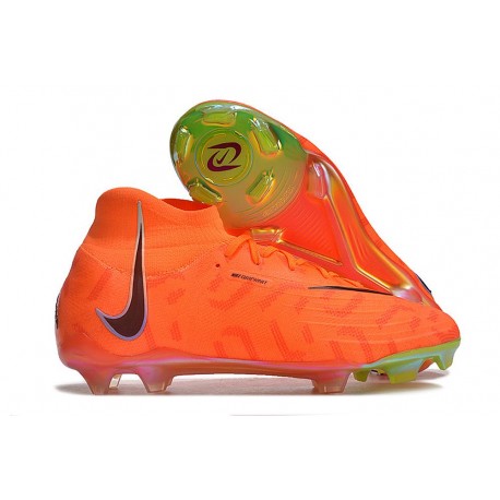 Scarpe da Calcio Nike Phantom Luna Elite FG Ghiaccio Guava Nero Arancione Total