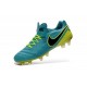 2016 Scarpa da calcio per terreni duri Nike Tiempo Legend VI - Uomo Nero Bianco Volt