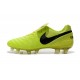 Nuove Scarpe Calcio Nike Tiempo Genio Leather FG Volt Nero