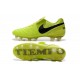 Nuove Scarpe Calcio Nike Tiempo Genio Leather FG Volt Nero