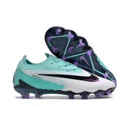 Scarpe Calcio Nike Phantom GX FG Turchese Hyper Nero Fucsia Dream Bianco