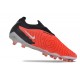 Scarpe Calcio Nike Phantom GX FG Cremisi Vivace Nero Bianco