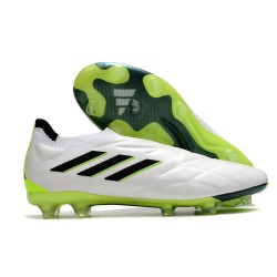 Scarpe Adidas Copa Pure+ FG Bianco Nero Core Limone Lucido