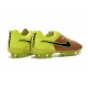 Scarpe Calcio Nike Tiempo Legend V FG - Uomo Canvas Nero Volt