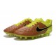Scarpe Calcio Nike Tiempo Legend V FG - Uomo Canvas Nero Volt