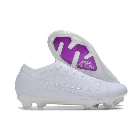 Scarpe Nike Zoom Mercurial Vapor XV Elite FG Bianco Viola