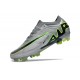 Scarpe Nike Zoom Mercurial Vapor XV Elite FG Grigio Nero Verde